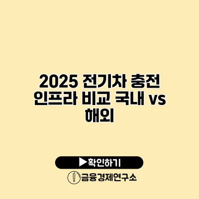 2025 전기차 충전 인프라 비교 국내 vs 해외