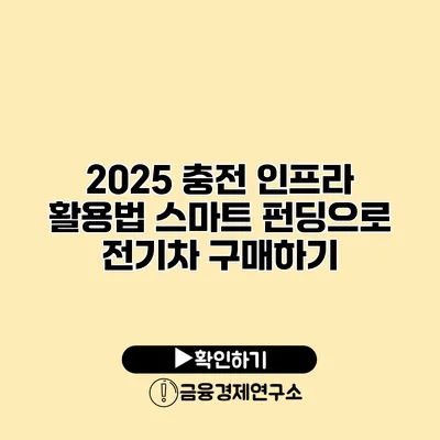 2025 충전 인프라 활용법 스마트 펀딩으로 전기차 구매하기